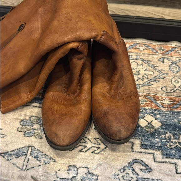Sam Edelman Tan Leather Riding Boots size 5 - Picture 3 of 8